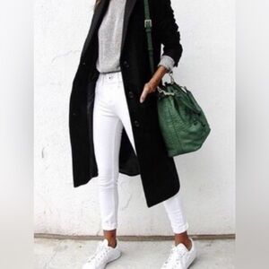 Burberry White Denim Pants